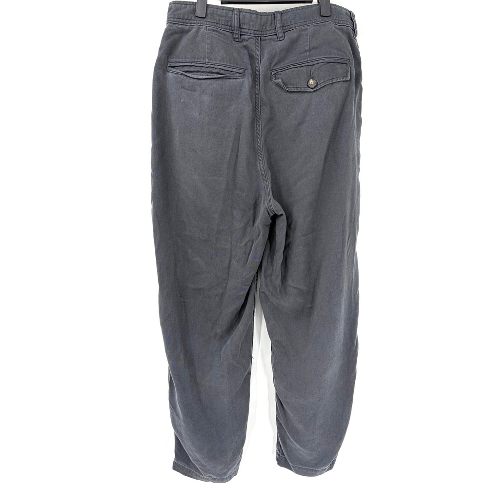 Everlane Way-High Curve Pant Washed Black Charcoal Grey Chino Size 10 - Picture 2 of 3